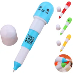 Compact Colorful Retractable Pen