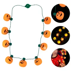 Glowing Pumpkin Pendant