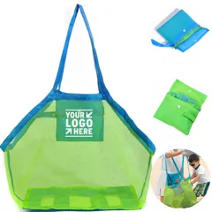 Kids Beach Toy Storage Bag with Mesh
