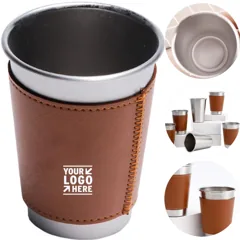 Insulated Beverage Tumbler with Protective Cover