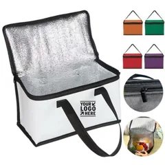 Textured Insulated Lunch Tote