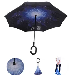 Elegant Auto-Open Inversion Umbrella