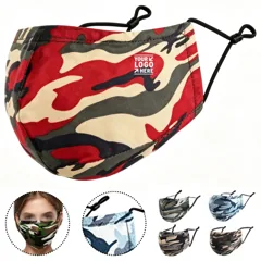 Reusable Camouflage Cotton Face Cover