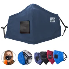 Eco-Friendly Reusable Face Cover with Drinking Port
