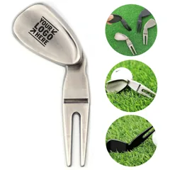 Golf Divot Repair Tool with Ball Marker