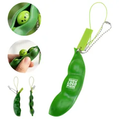Keychain Bean Squeeze Toy