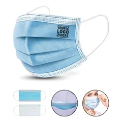 Fashionable Three-Layer Face Covering
