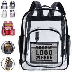 Clear PVC School Backpack