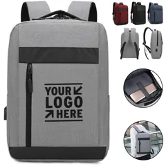 Portable Tech Backpack with Charging Feature