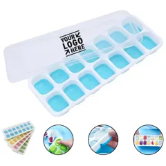Flexible Ice Mold with Lid and Storage Box