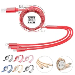 Flexible Multi-Port Charging Cord