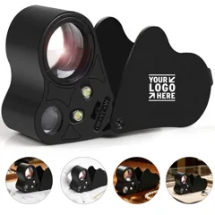 Portable Illuminated Jewelry Loupe