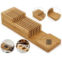 Bamboo Knife Holder