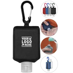 Compact Sanitizer Holder with Clip