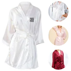 Silk-Like Elegant Robe