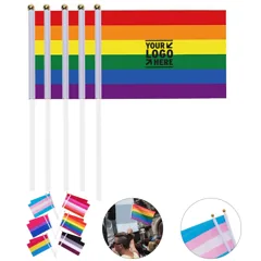 Colorful Celebration Flags