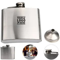 Compact Stainless Steel Flask