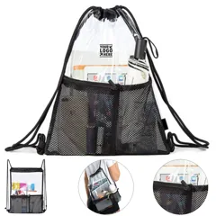 Transparent Cinch Backpack