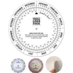 Date Planning Circular Calendar