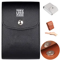 Leather Travel Organizer Pouch