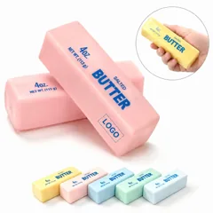 Crunchy Sound-Control Butter Cheese Brick Fidget Toy